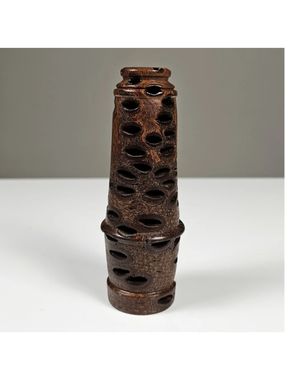 Hand Turned Banksia Pod Wood Vase 5.25